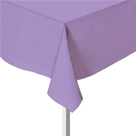 Mantel rectangular liso lila